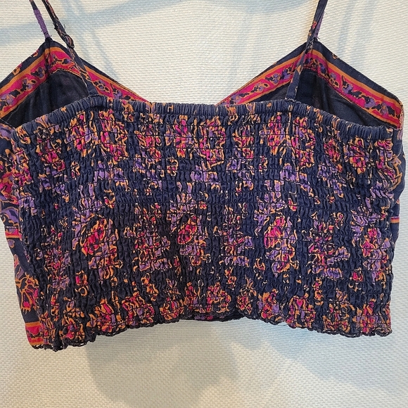 American Eagle Bollywood Indie Crop Top Crochet detail size Small - Picture 5 of 6